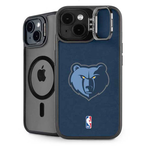 NBA Memphis Grizzlies Distressed iPhone 14 Kickstand Case